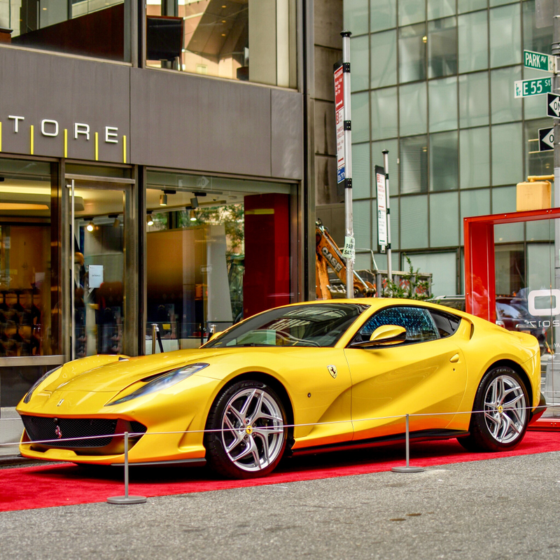 Illustration for article titled Photodump from Ferrari's 70th Anniversary Celebration in NYC